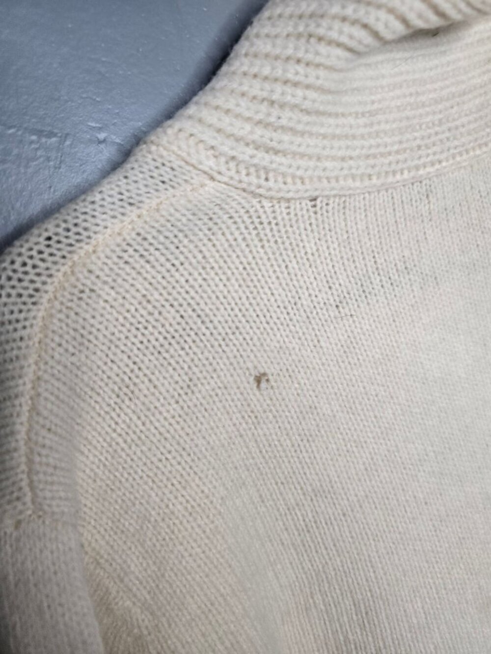 Lauren Ralph Lauren Cream Old Money Timeless Sweater Large Wool - Picture 5 of 15